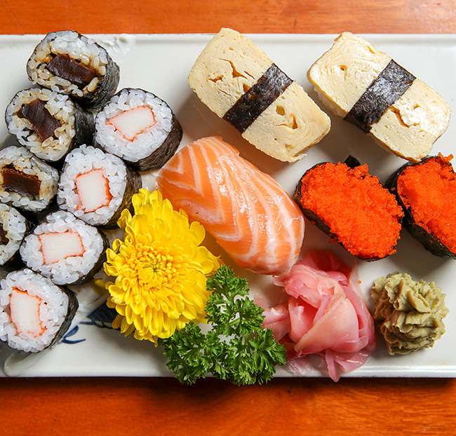 4 Combo 6 Loại Sushi Tại Shinsen Sushi - Áp Dụng Tại Chỗ & Giao Hàng Tận Nơi