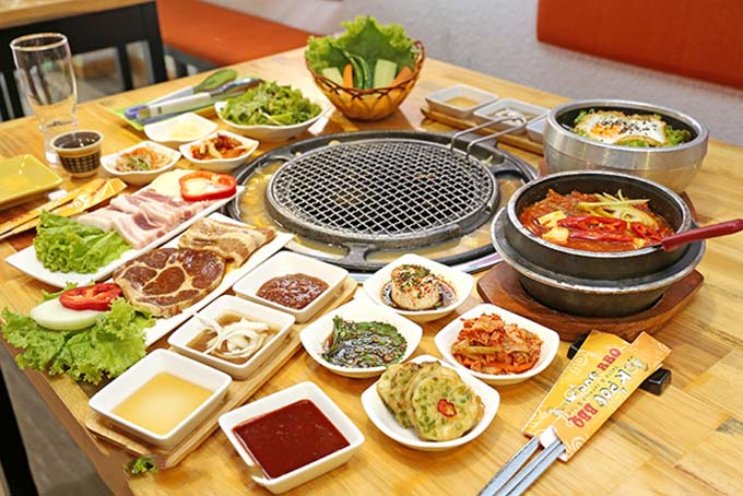 Đồ ăn chuẩn Hàn tại Kpop BBQ