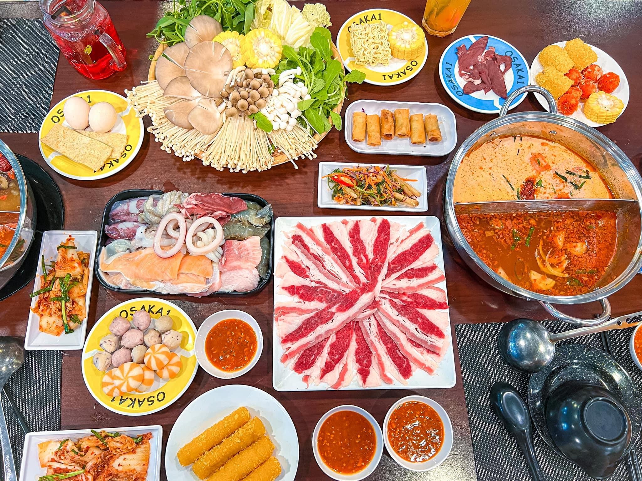 Buffet lẩu băng chuyền Osaka - Q. Bình Thạnh