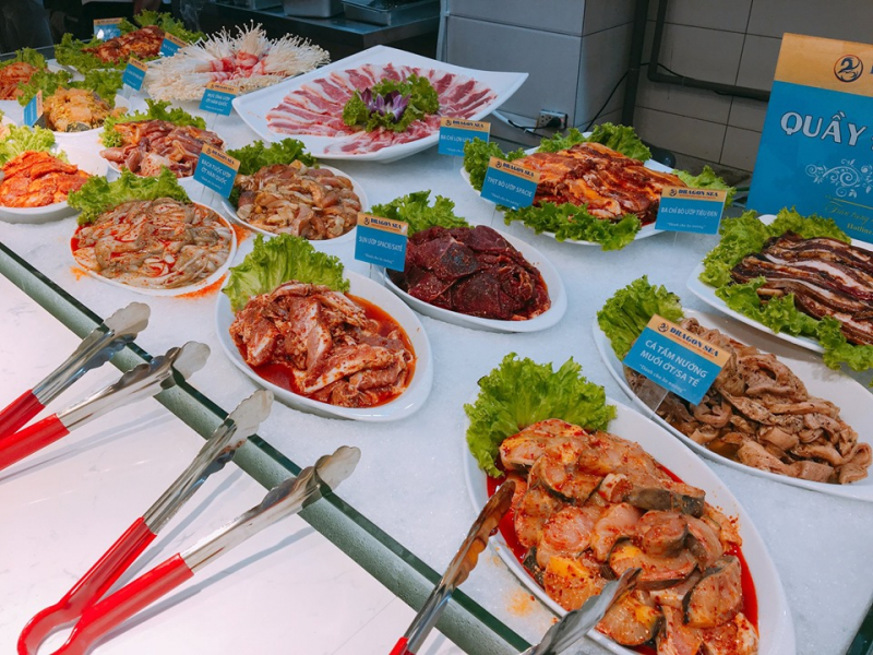 Top 10 nhà hàng buffet ngon hút khách tại quận Hà Đông, Hà Nội