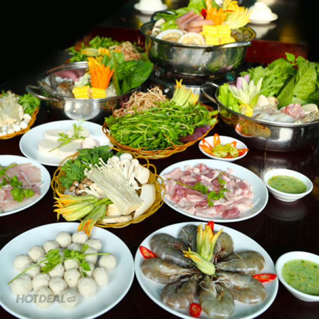 Buffet Lẩu Hot Pot Buổi Tối Tại Nhà Hàng Rainbow