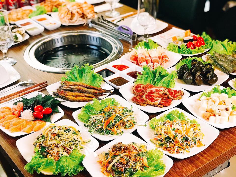 buffet lẩu nướng sea star