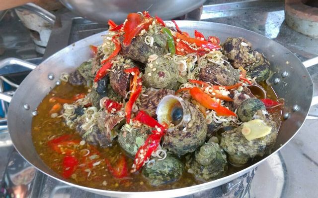 Ốc Xào Linh ở Khánh Hoà