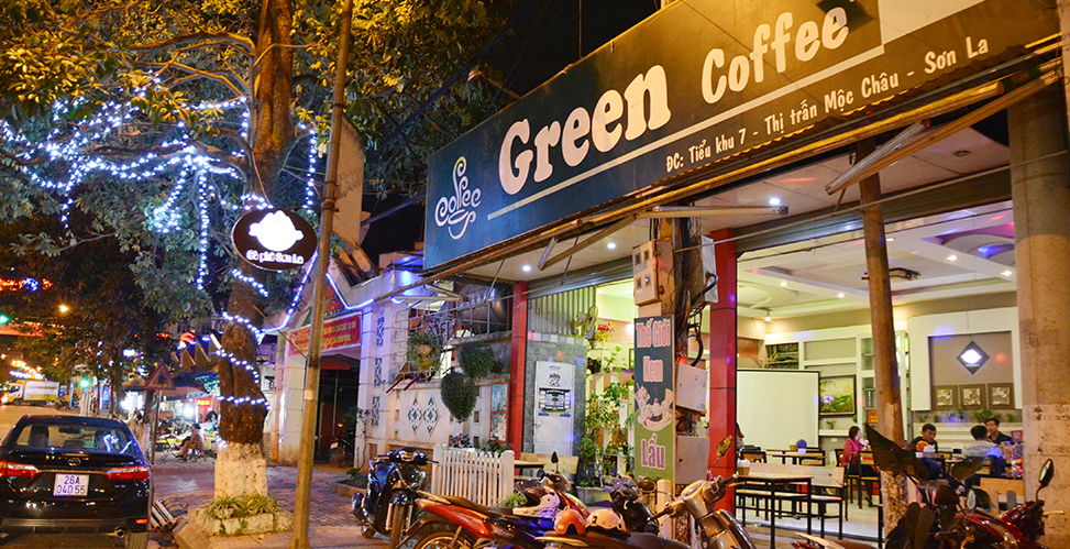 Green Coffee Mộc Châu - Check in Mộc Châu