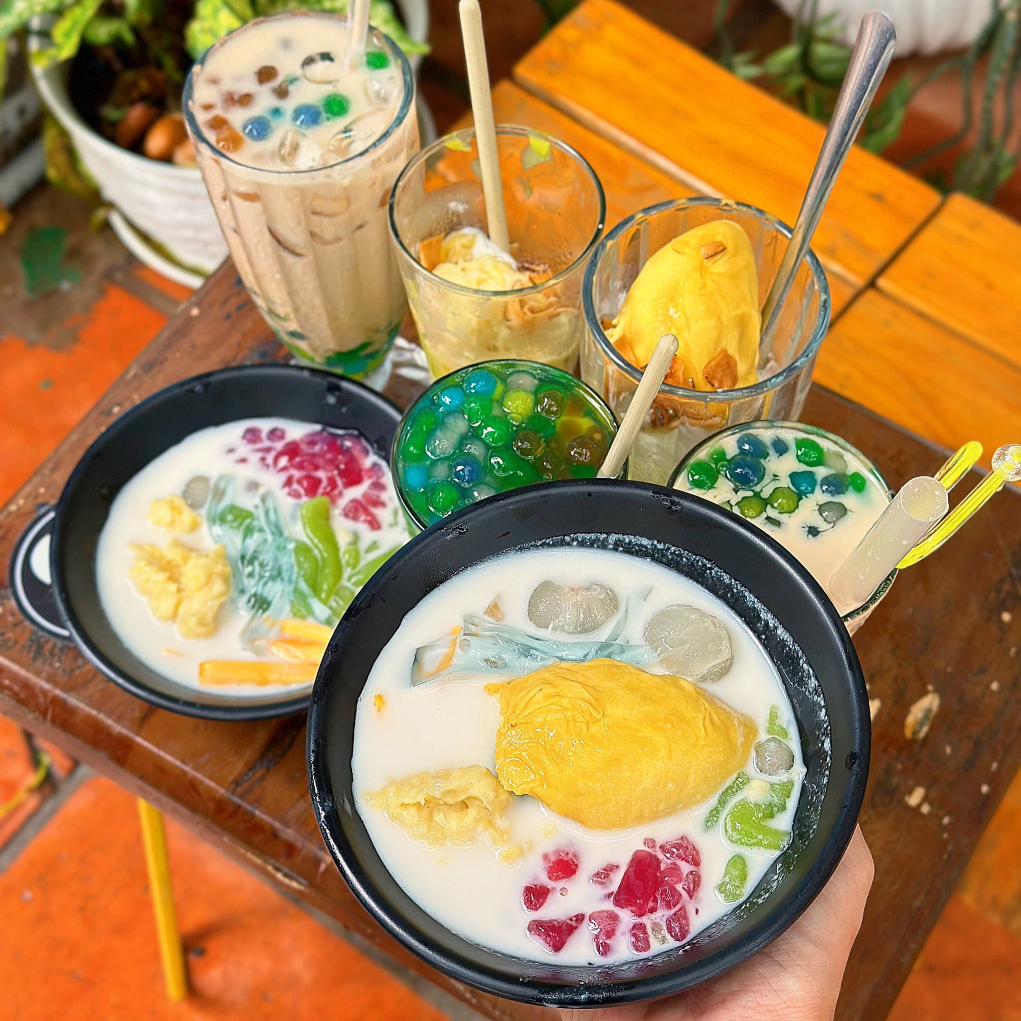 quán chè ở Thái Nguyên