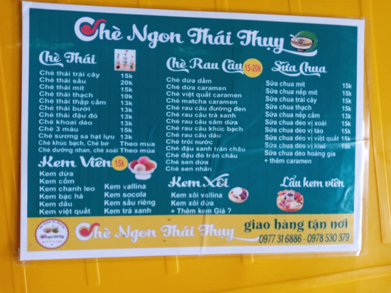 Top 5 Quán chè ngon nhất tỉnh Thái Bình - Toplist.vn