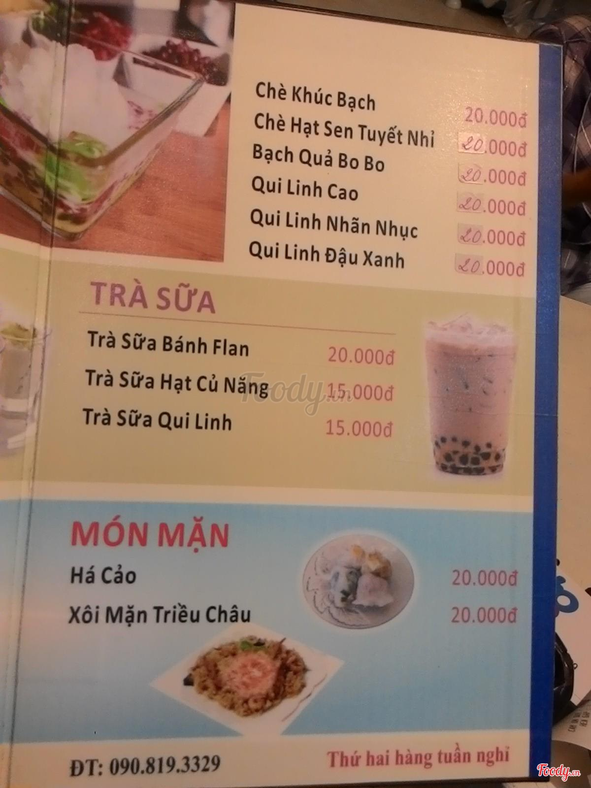 Quán Chè To Go ở Quận 11, TP. HCM | Menu Thực đơn & Giá cả | Quán Chè To Go  | Foody.vn