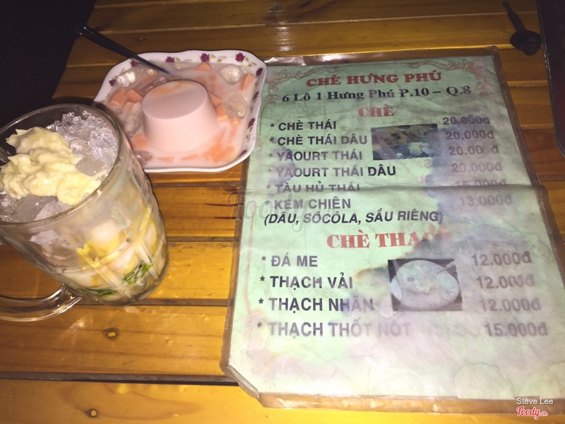 top quán, top 8 quán chè ở quận 8 vừa ngon vừa rẻ