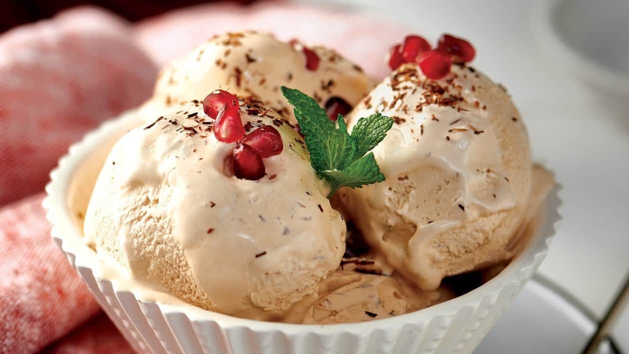 Creamy Rooibos Ice cream - Recipe