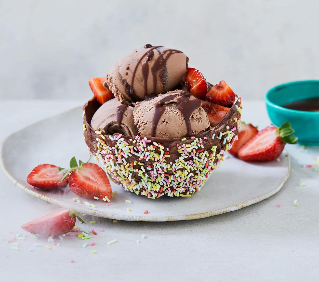 Choc Ice-Cream Bowls Recipe | Woolworths