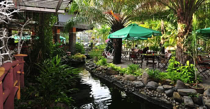 Nhà hàng Đông Hồ - Khu vườn ẩm thực độc đáo ở Sài Gòn
